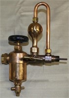 Early brass lubricator, "Swift Lubricator Co.