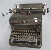 Royal Manual Typewriter with Touch Command.