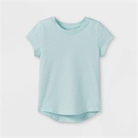 Cat & Jack Girls T.Shirt Blue-3T