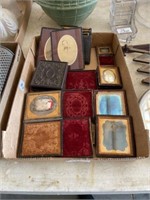 Antique Daguerreotype Cases and Pictures