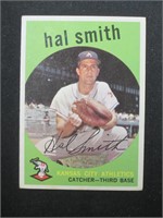 1959 TOPPS #227 HAL SMITH KC ATHLETICS