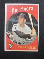 1959 TOPPS #213 JIM RIVERA WHITE SOX