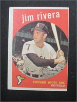 1959 TOPPS #213 JIM RIVERA WHITE SOX