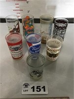 CHARACTER, BEER GLASSES