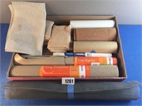 Box of Grip Cabinet Liner, Cork, Masking Paper