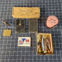 Q3 12pc+ Ovid Keychain, Wooden Box, Cast Horse,