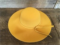 Yellow Felt Hat from Eclectic Ruby Red