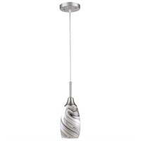 BELDI Peak Pendant - 1 Light - Metal - Nickel