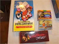 4 Sets of Cartoon Collector Cards