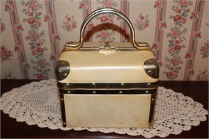 Borsa Bella Italy box purse train case handbag