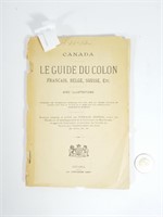 Livre "Canada. Le guide du colon français..", 1897