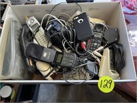 Assorted Electronics, Phone Cords & Misc.