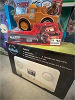Disney Cars Toy, Flatgo Stereo Speaker