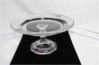 Vintage Glass Cake Stand