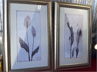 MATCHING SET OF FRAMED ART 28X18