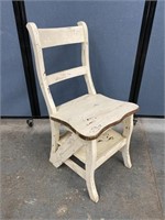 Vintage Library Ladder Chair