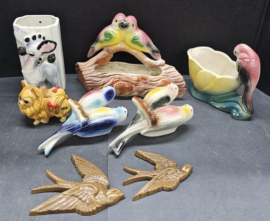 (AF) Mixed Lot Includes:  Porcelain Love Bird