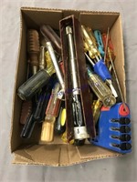 ASSORTED SCREWDRIVERS, OTHER TOOLS
