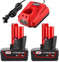 $70 Milwaukee Battery Charger & Batteries