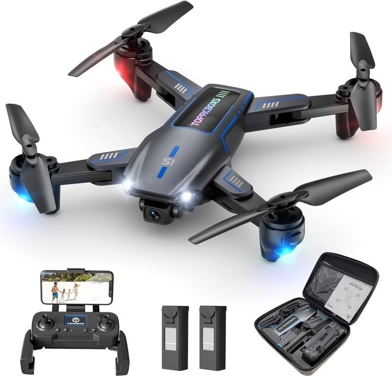 TOPRCBOXS S1 FPV Drone with 1080p Camera for