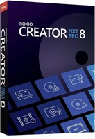 ROXIO CREATOR NXT PRO 8 COMPLETE CD/DVD BURNING &
