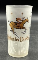 1957 KENTUCKY DERBY GLASS