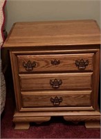 Pair of matching two drawer nightstands