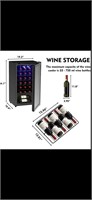HAUSHOF 19 Inch 33 bottle Wine Cooler Refrigerator