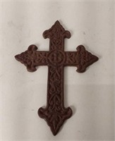 Small Cast Iron Victorian Style Cross U15A