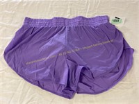 Ladies all in motion size XXL lined active  shorts