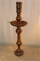Brass Tall Standing Altar Candle Holder 36.5"