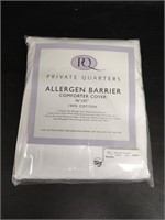 PQ Allergen Barrier Comforter Cover F/Q NIBag