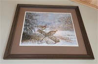 Grouse picture S/N appr 28" x 30"