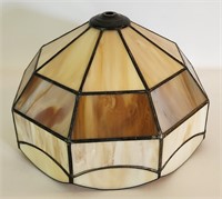 Small Tiffany Style Stained Glass Table Lamp Shade