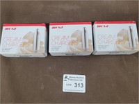 3 Mosa Cream Chargers 10pc per box C02