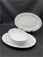 Noritake Veranda Serving Bowl /Platter Set