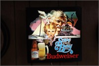 Budweiser Save The Bay Lighted Beer Bar Sign