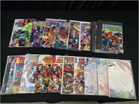 Box of 19 Image comic books