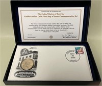 S - GOLDEN DOLLAR COIN COMMEMORATIVE SET (S21)