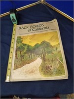 Back Roads of California Book-1977