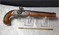 Mid Century 44 Cal. Italian Black Powder Pistol,