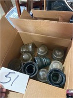 24 Glass Insulators