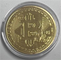 Bitcoin Novelty Crypto Coin!