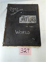 1897 Cram's Unrivaled World Atlas