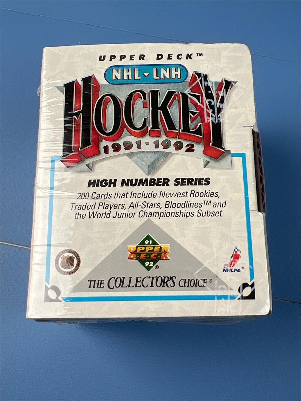 SEALED 1991-1992 NHL TRADING CARDS