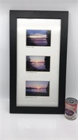 Framed Photos Of Up North Sunrises, Harbor Springs