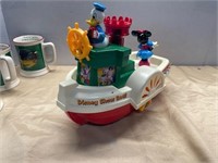 DISNEY VINTAGE SHOWBOAT TOY