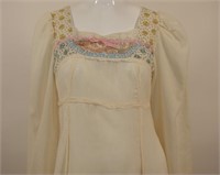 1970s Romantic Maxi Dress