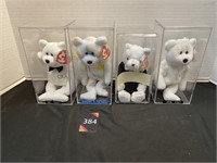 Beanie Babies with Cases