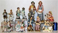 7 Sets of Vintage Porcelain Figurines